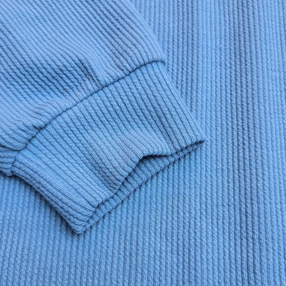 NWT Blue Knit Loose Fit Pullover Sweater – Size Small, Cozy & Relaxed Fit - Picture 3 of 5